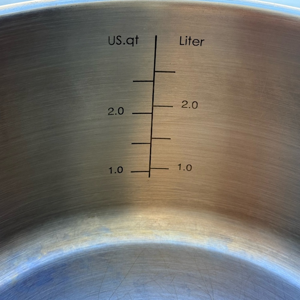 Schulte-Ufer 3L Stainless Steel Induction Stock Pot with Lid - Picture 7 of 8
